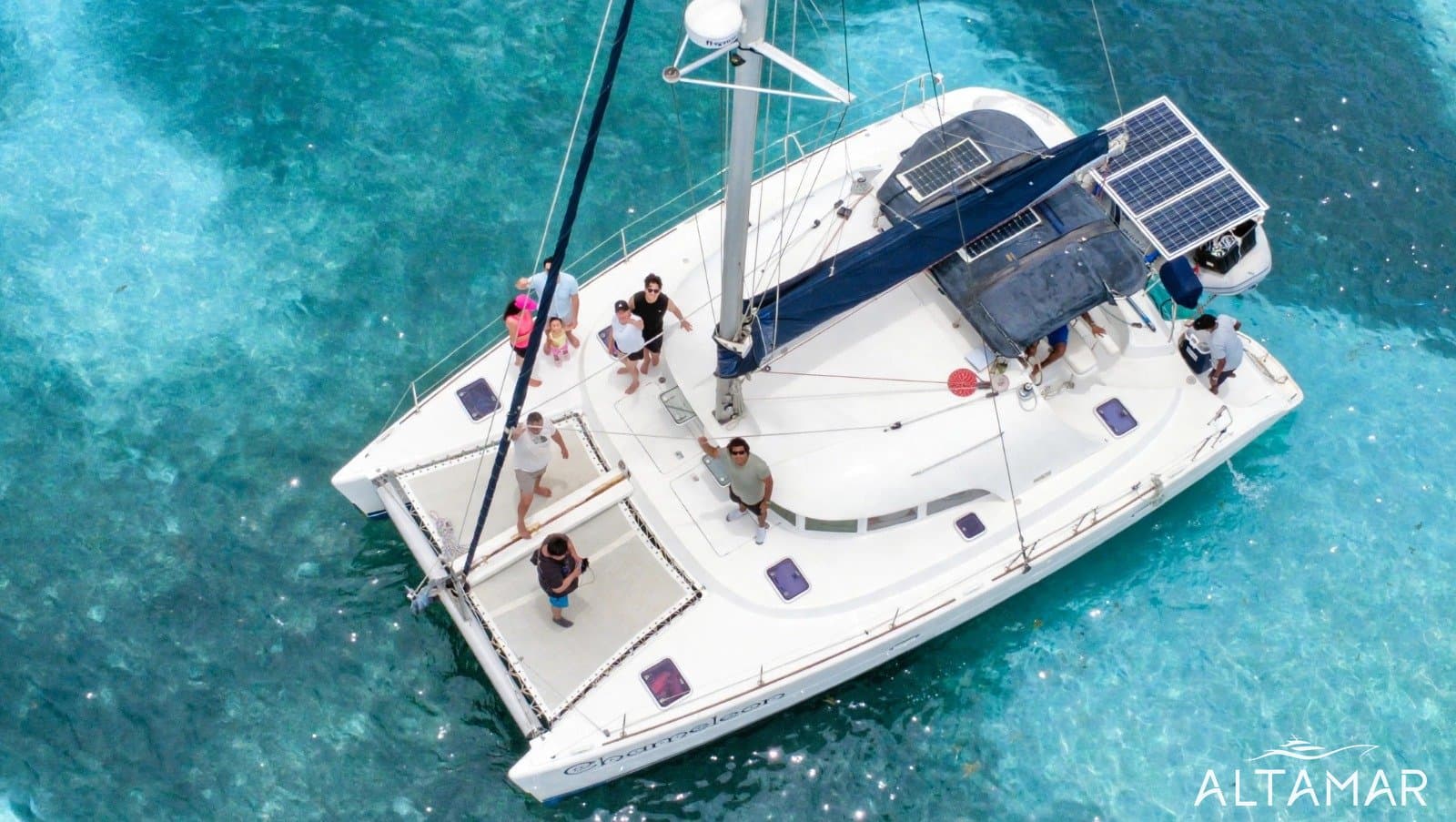 Chamaleon - Lagoon 380 Catamaran — Catamarans Cancun