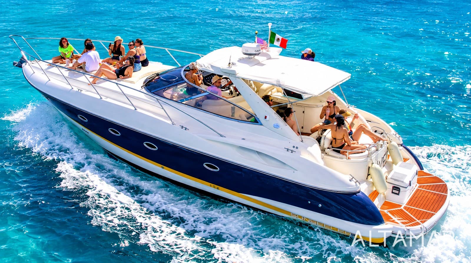 Agavero - 46 ft Sunseeker — Mega Yachts Cancun